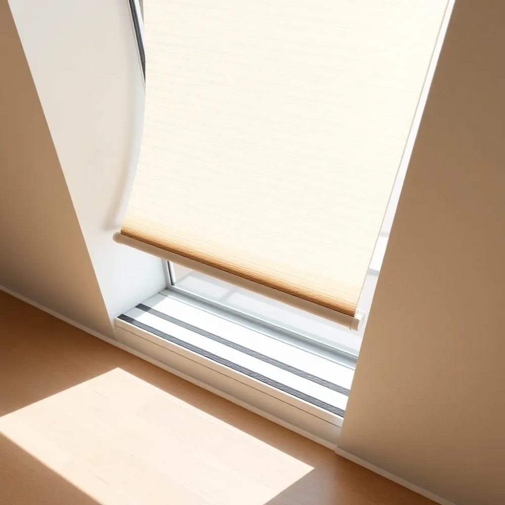 Rolety na okna dachowe bez wiercenia