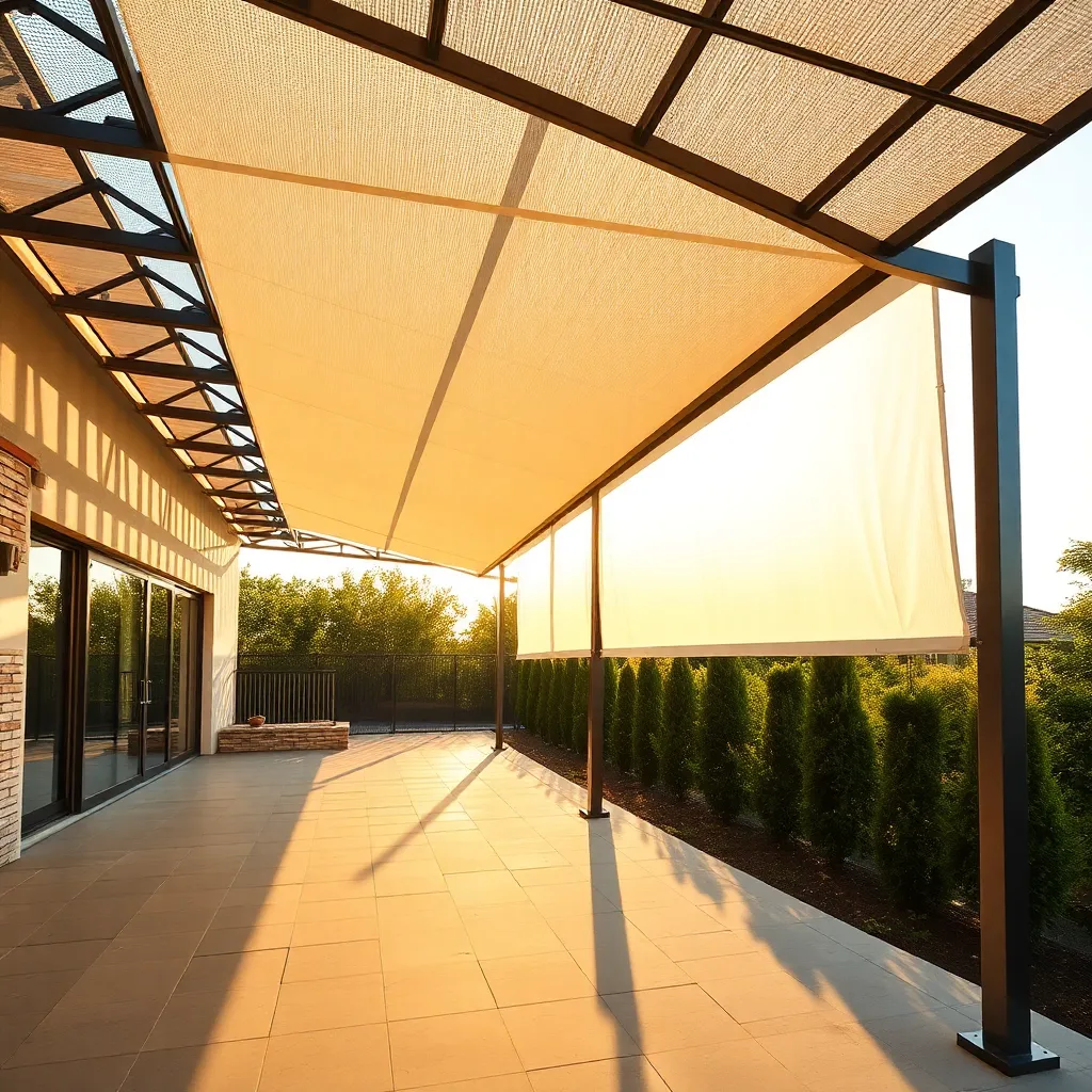 Rozsuwany dach do pergoli