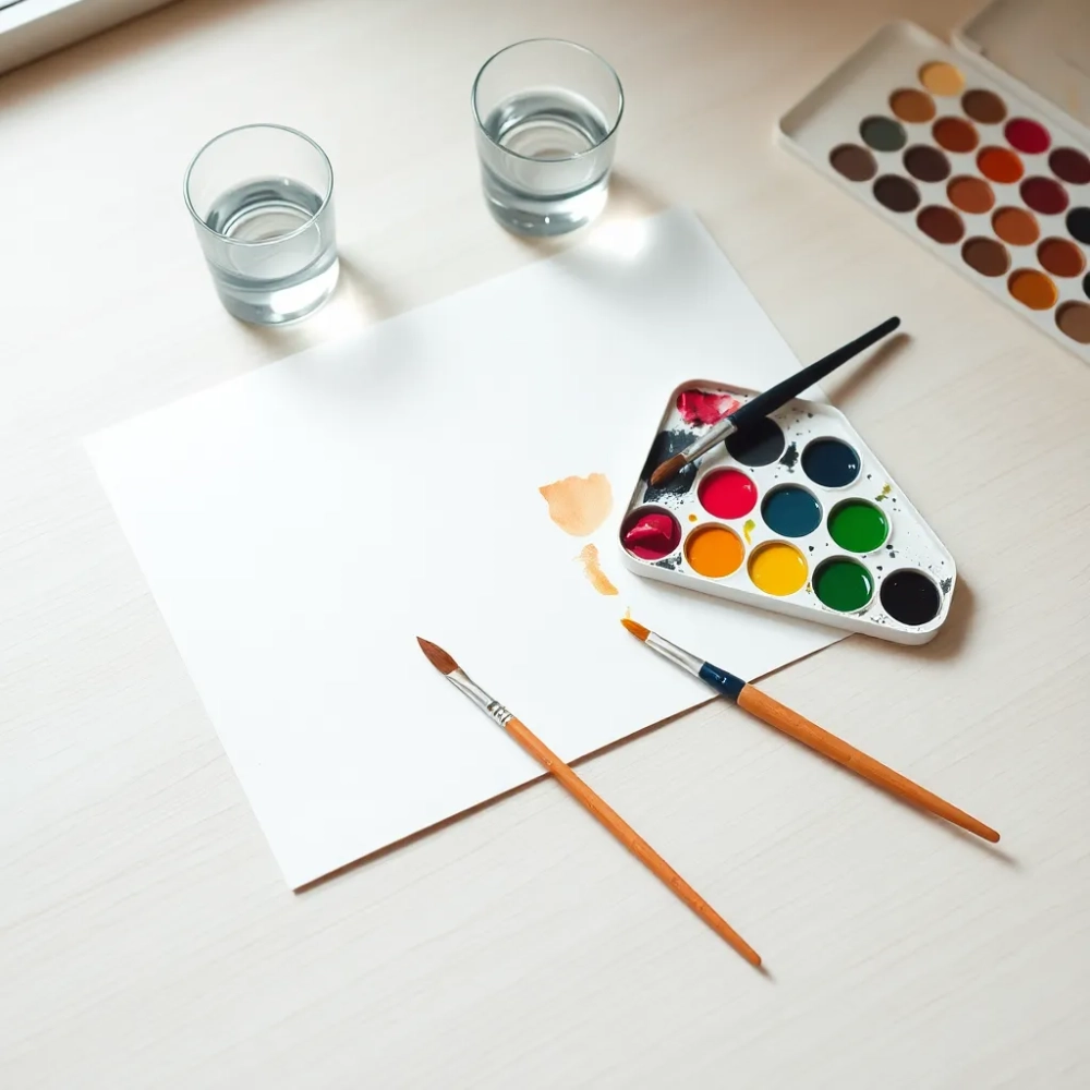 Rzeczy do malowania na kartce