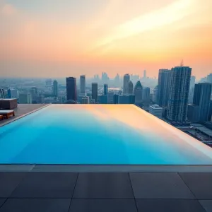 Bangkok Hotel z basenem na dachu