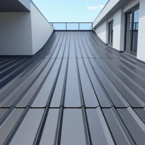 Blacha na płaski dach