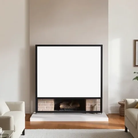 Blenda maskująca do kominka