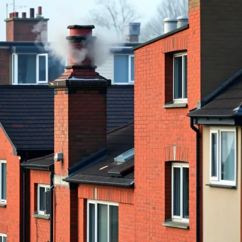 Brak przeglądu kominiarskiego w bloku