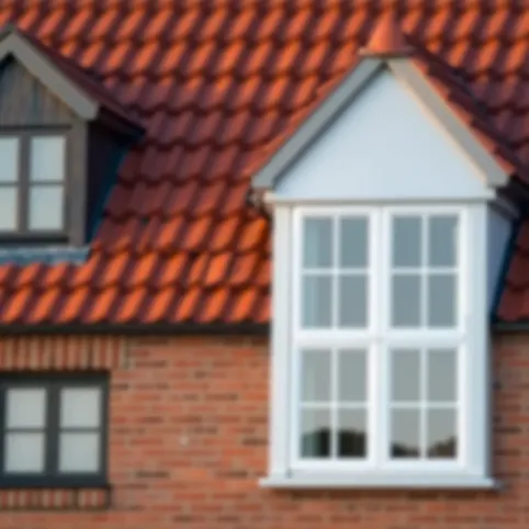 Ceglasty dach jakie okna