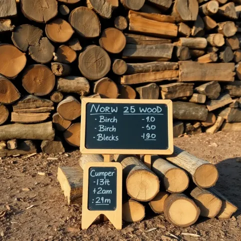 Cennik drewna opałowego