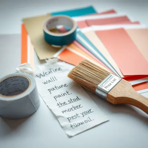 Cennik malowania ścian 2024