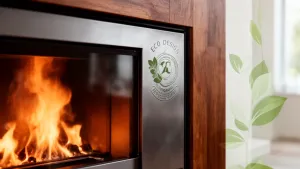 certyfikat ekoprojektu dla kominka