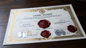 certyfikat importowy