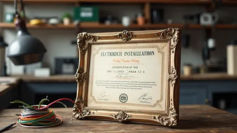 certyfikat instalacji elektrycznej