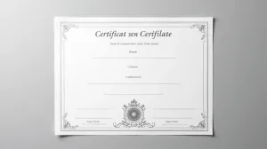 certyfikat kosmetyczny wzór