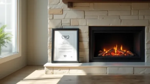 Certyfikat na kominek