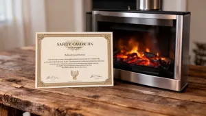 certyfikat wkładu kominkowego