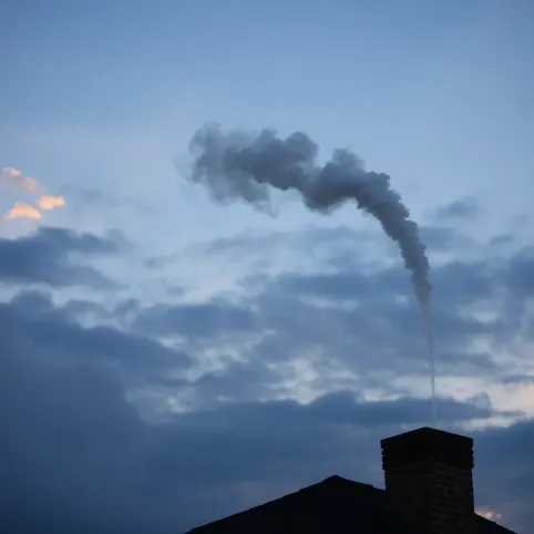 Ciśnienie atmosferyczne a dym z komina