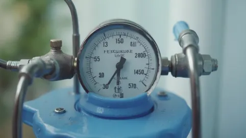 Ciśnienie w zbiorniku filtra odwróconej osmozy