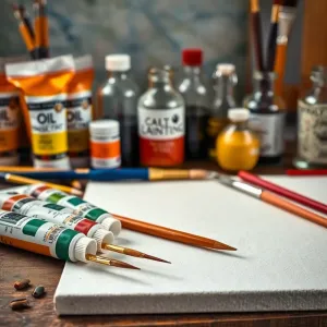 Co jest potrzebne do malowania farbami olejnymi