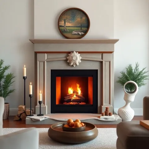 Co Na Kominek W Salonie