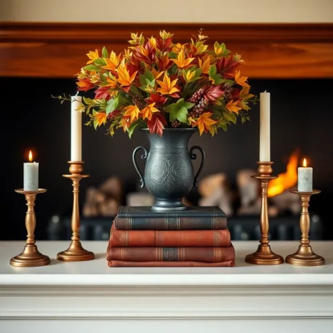 Co postawić na kominku