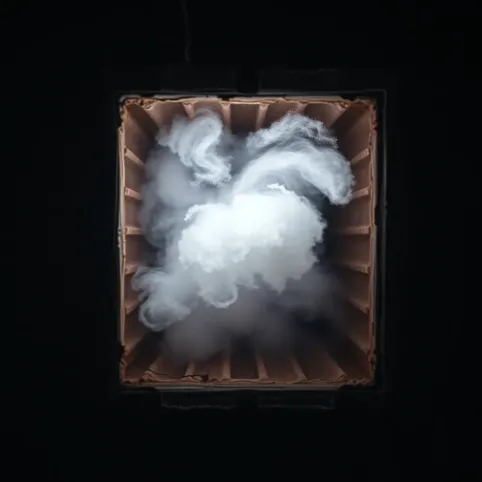 Cofka w kominie wentylacyjnym