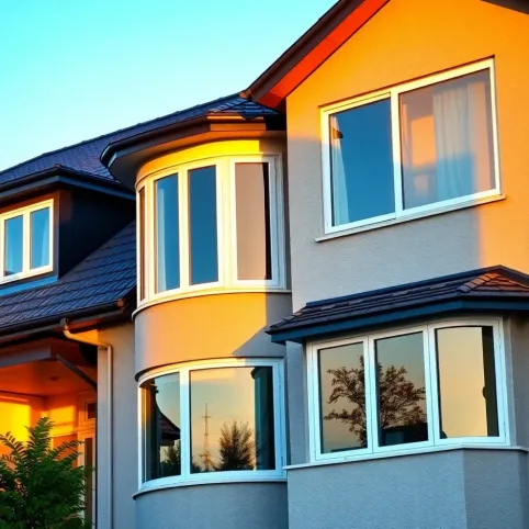 czarny dach jakie okna