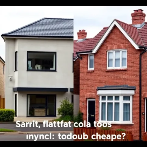 Czy dom z płaskim dachem jest tańszy