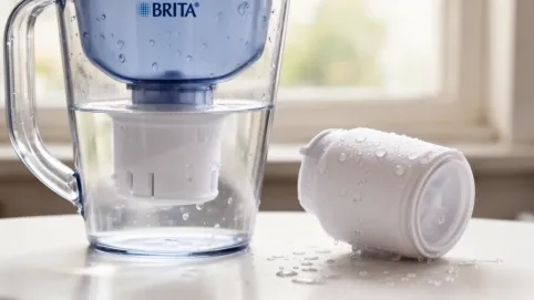 czy filtr brita musi być cały czas w wodzie