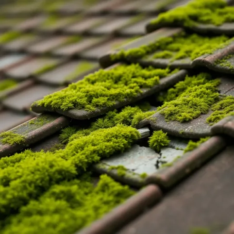 Czy mech na dachu jest szkodliwy
