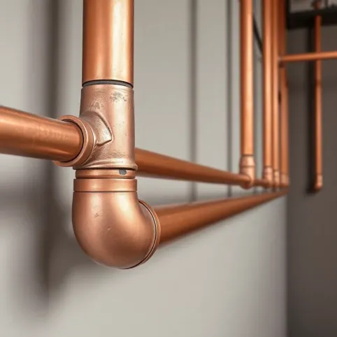 Czy można malować miedziane rury gazowe