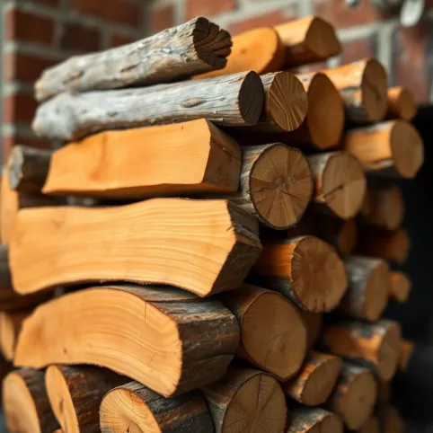 Czy olcha nadaje się do kominka