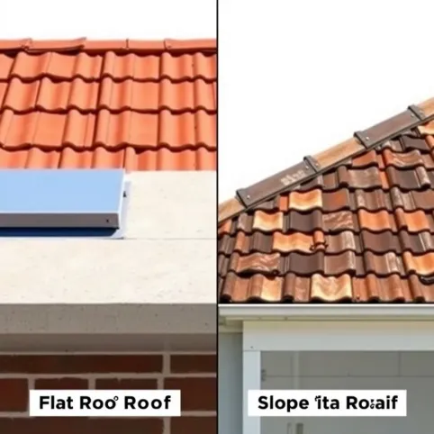 czy płaski dach jest tańszy