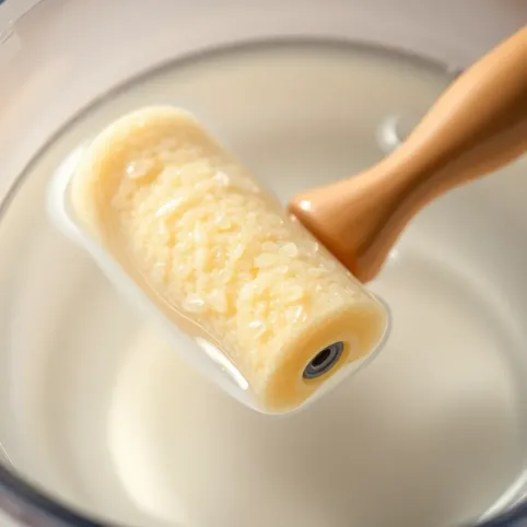 Czy wałek do malowania może być mokry