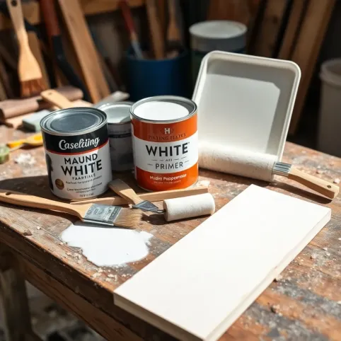 Czym malować drewno na biało