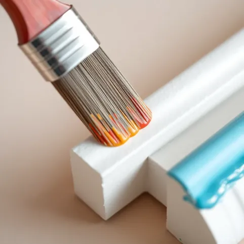 Czym malować sztukaterię styropianowa