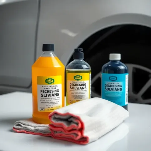 Czym odtłuścić lakier samochodowy przed malowaniem