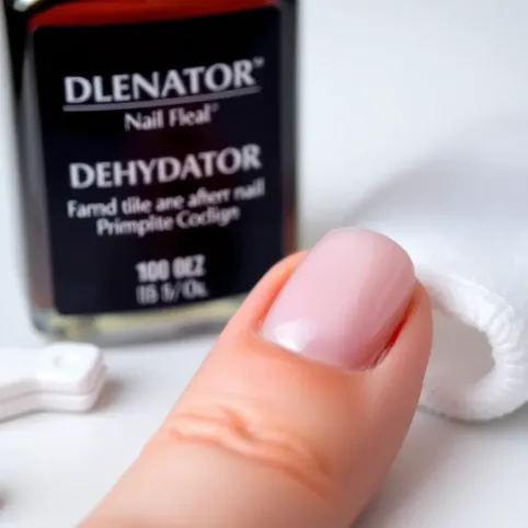 Czym odtłuścić płytki paznokcia przed malowaniem