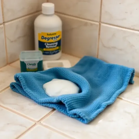 Czym odtłuścić płytki w łazience przed malowaniem