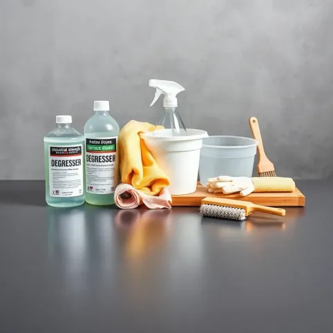 Czym odtłuścić przed malowaniem