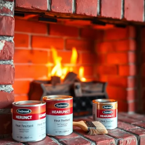 Czym Pomalować Cegły Na Kominku