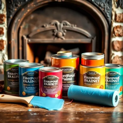 Czym Pomalować Kominek