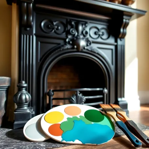 Czym Pomalować Kominek Żeliwny