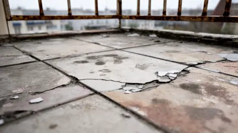 Czym pomalować płytki na balkonie