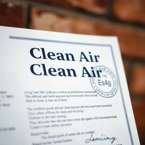 Czyste Powietrze zaświadczenie od kominiarza