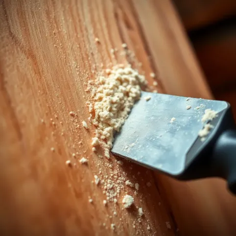 Czyszczenie drewna przed malowaniem