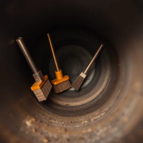 Czyszczenie wkładu kominowego ze stali nierdzewnej