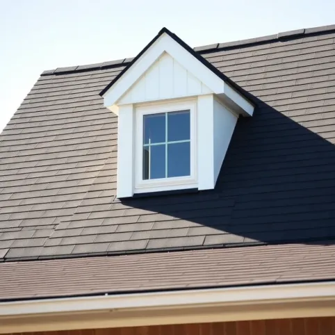 Dach dwuspadowy z lukarna