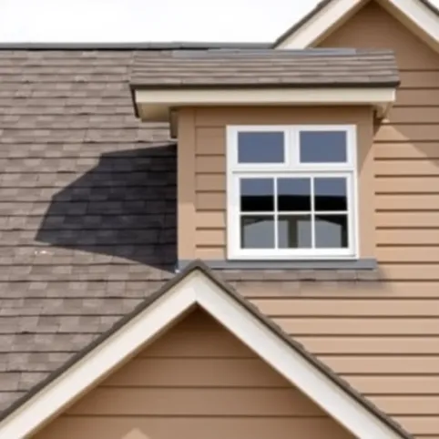 Dach dwuspadowy z wykuszem