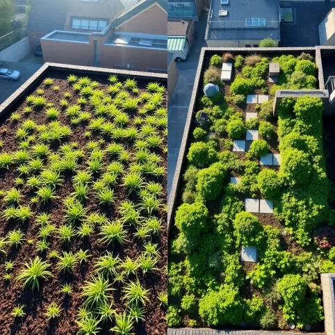 Dach ekstensywny a intensywny