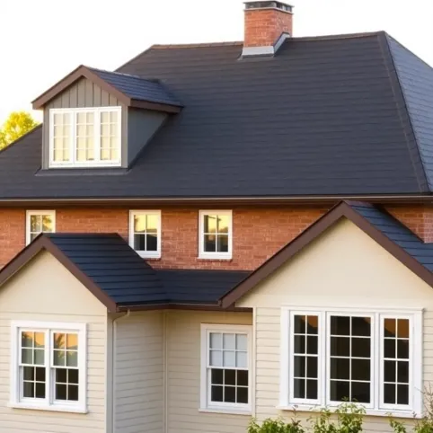 Dach grafitowy jakie okna