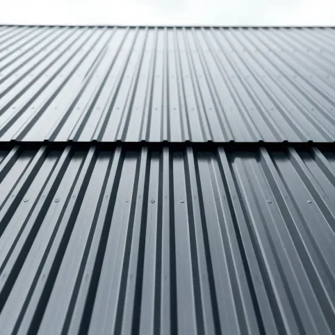 Dach płaski blacha na rąbek