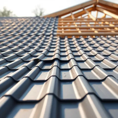 Dach z blachy trapezowej krok po kroku