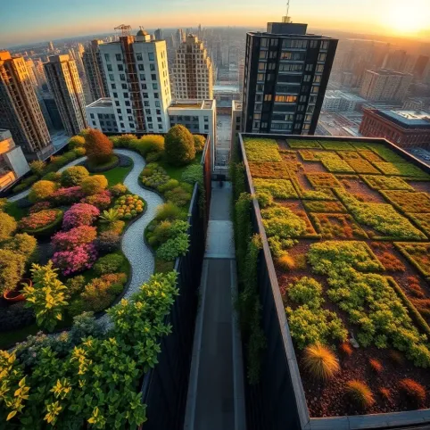 Dach zielony intensywny a ekstensywny